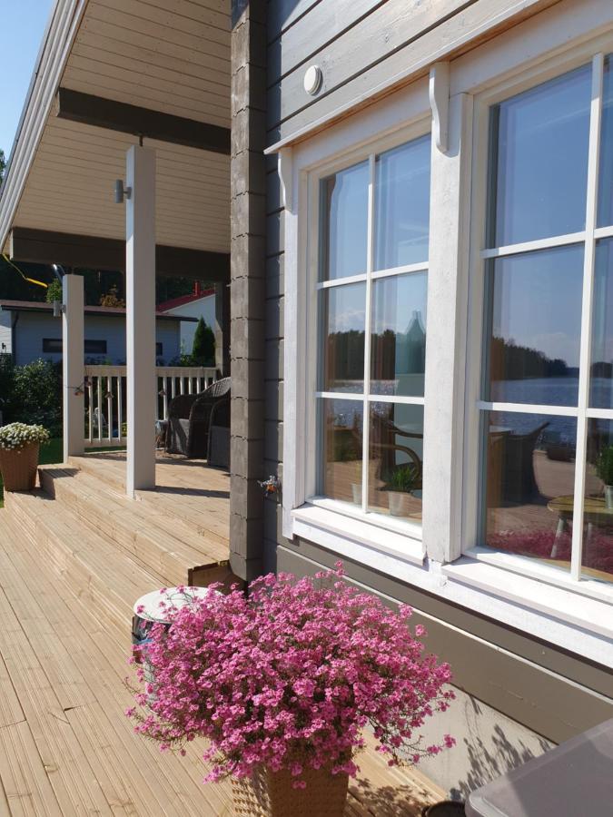 Stunning Log Cabin 45M2 On The Shore Of Kallavesi. Kuopio Exterior foto
