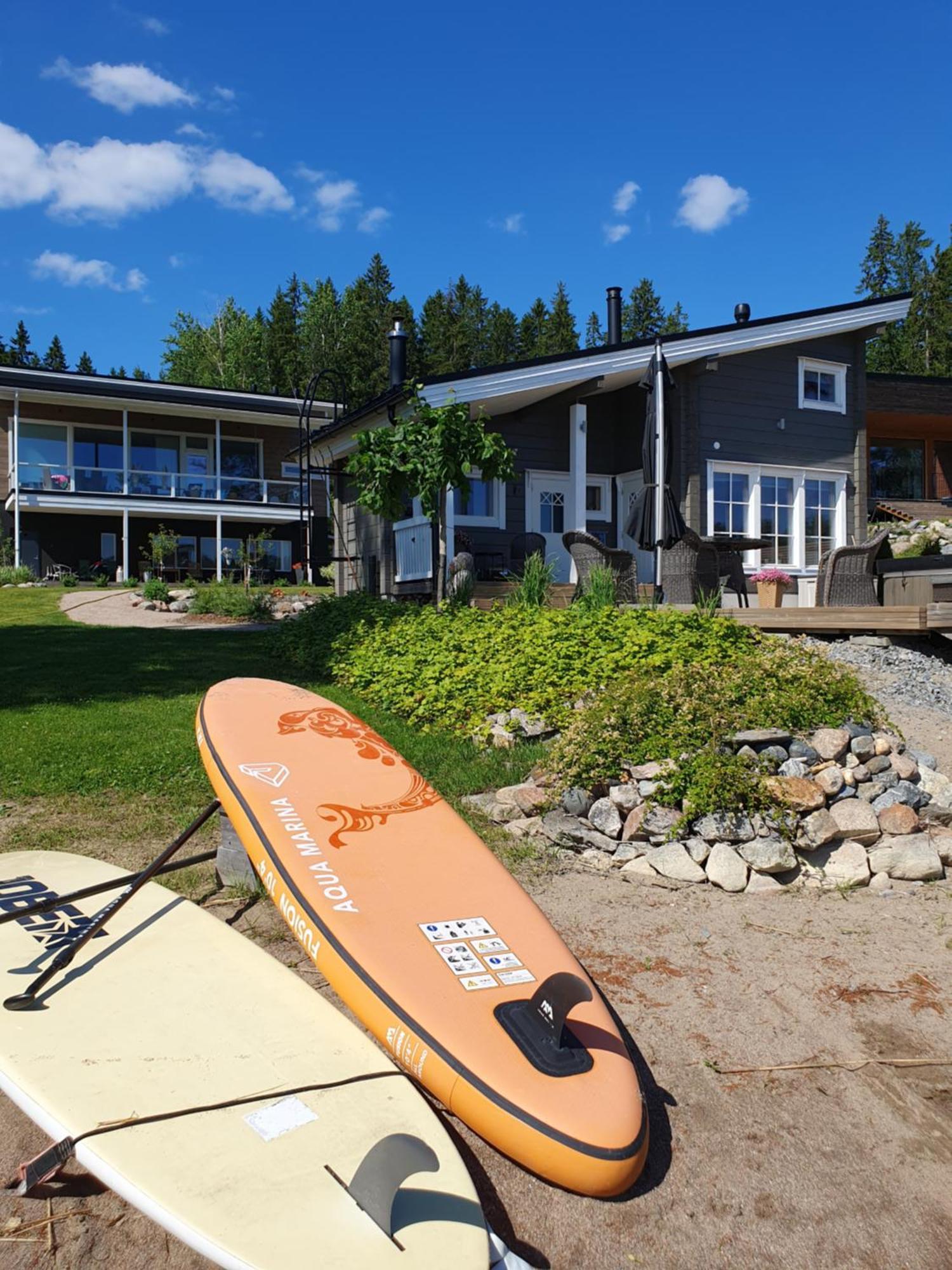 Stunning Log Cabin 45M2 On The Shore Of Kallavesi. Kuopio Exterior foto